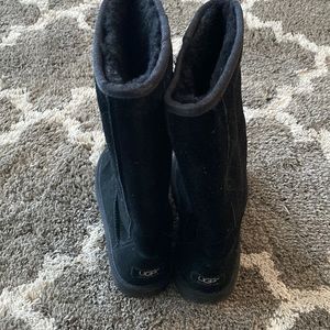 Tall black Uggs